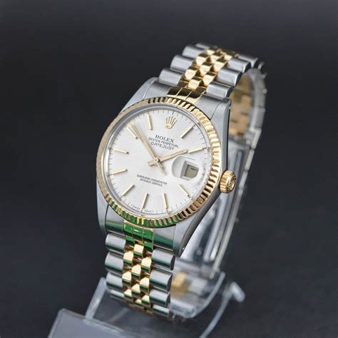 rolex oyster perpetual datejust 1603 green dial|rolex model 16013 value.